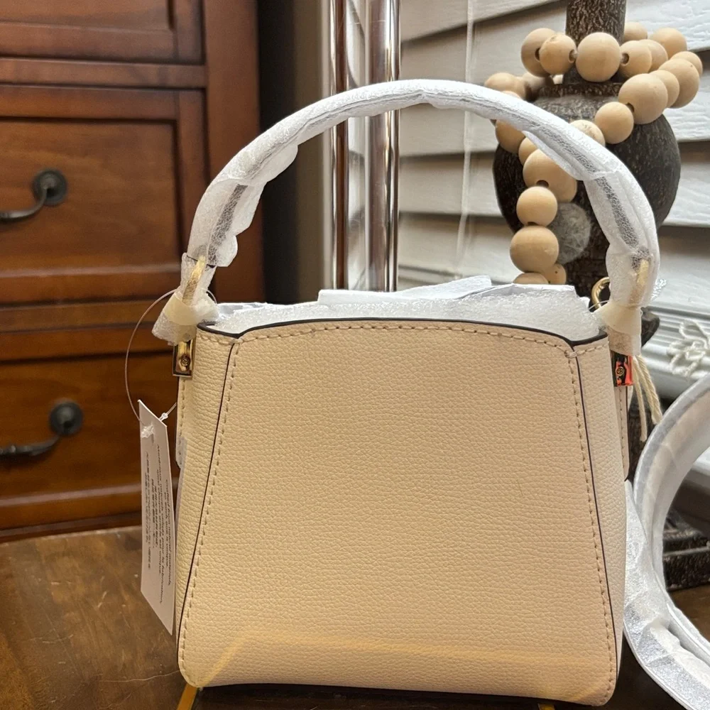 Kate Spade Cream and Green Floral Mini Bag - Picture 2 of 2